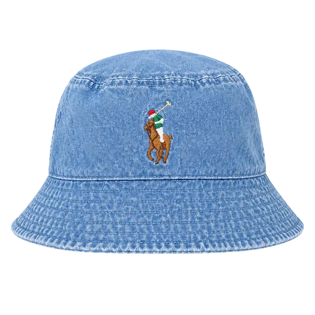 Polo Ralph Lauren Bucket Hat S/M Chambray