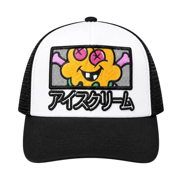 Billionaire Boys Club Icecream Japanese Graphic Trucker Hat Snapback