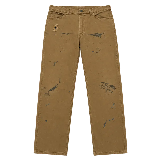 Carhartt Relaxed Fit Utility Pants 33x34 Brown Workwear