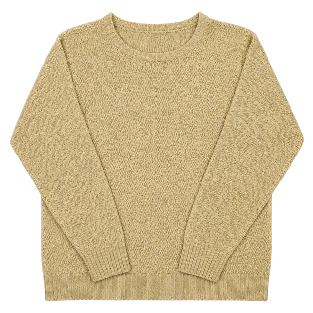 L.L.Bean Women’s XL Cream Cotton Textured Knit Pullover Sweater Cottagecore