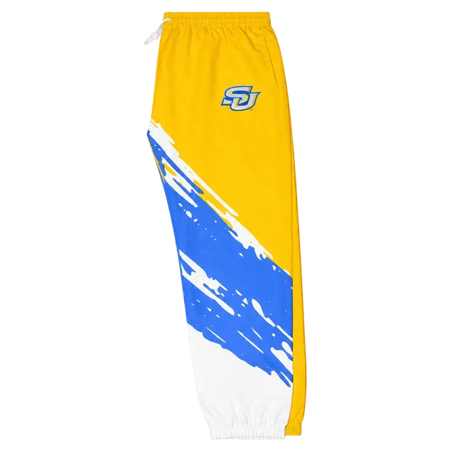Mitchell & Ness NCAA Paintbrush Warmup Pant Size 2X-Large Southern University