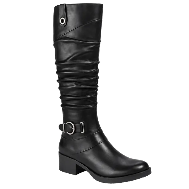 BareTraps Womens Onika Faux Leather Riding Knee-High Boots Black sz9