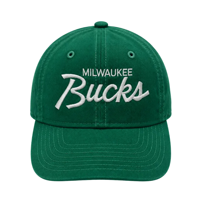 Vintage Milwaukee Bucks Sports Specialties Script Snapback ...