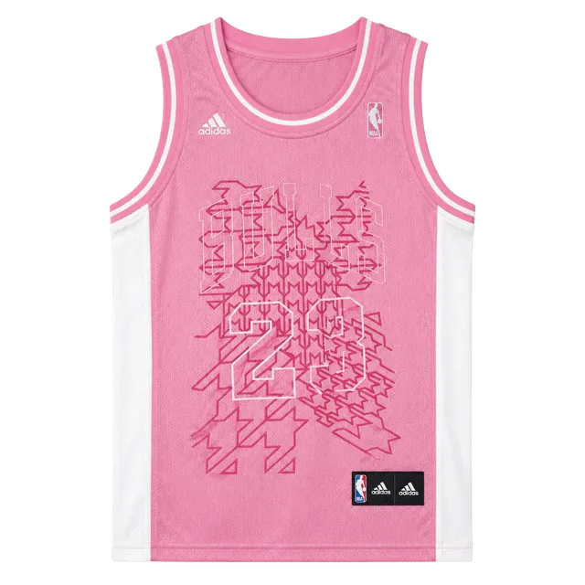Adidas NBA 4 Her Chicago Bulls Jordan 23 Jersey Size S Pink