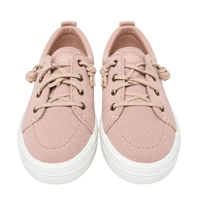 Sperry Crest Vibe Platform Sneaker Pink Suede