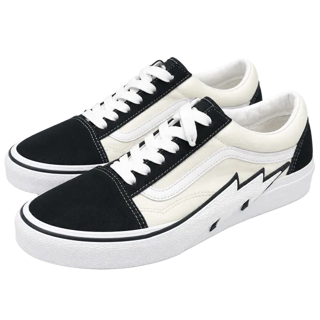Vans Revenge X Storm Bolt Old Skool Size 10.5 Black White