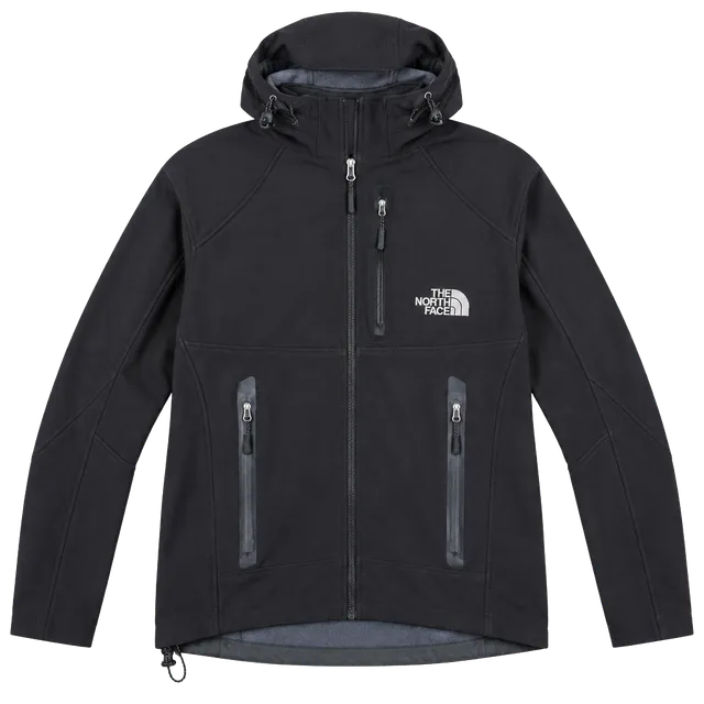 The North Face Apex Bionic Hooded Soft Shell Jacket Black