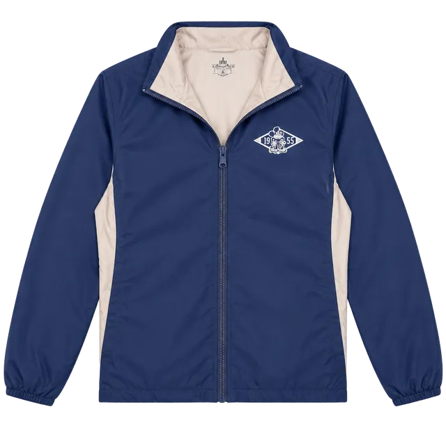 Disney Parks Disneyland 1955 Windbreaker Size M Blue Gray Jacket
