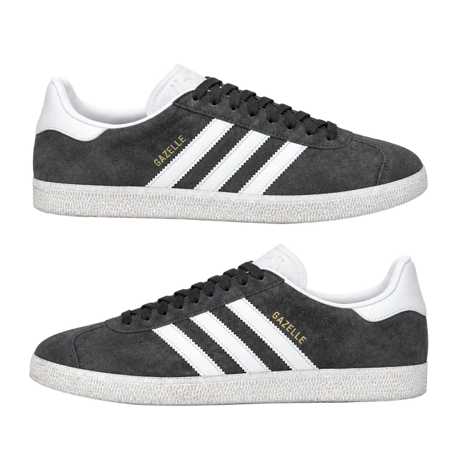 Adidas Gazelle Size 8.5 Grey Suede Retro Casual Sneakers
