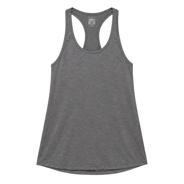 Sexy Basics Racerback Tank Top Size 2XL Gray