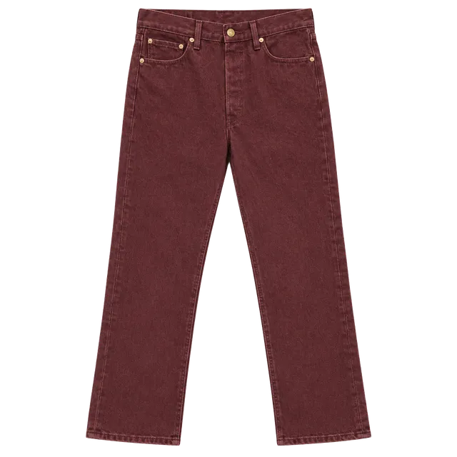 Levi's 501 Men's Purple Denim Jeans Straight Fit Button Fly 30x32