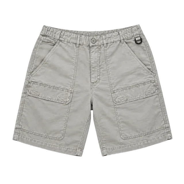 The North Face Cargo Shorts Size L Gray Pre-Owned