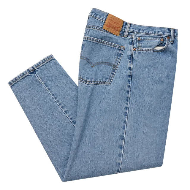 Levis 505 Jeans Size 34x29 Light Wash Distressed