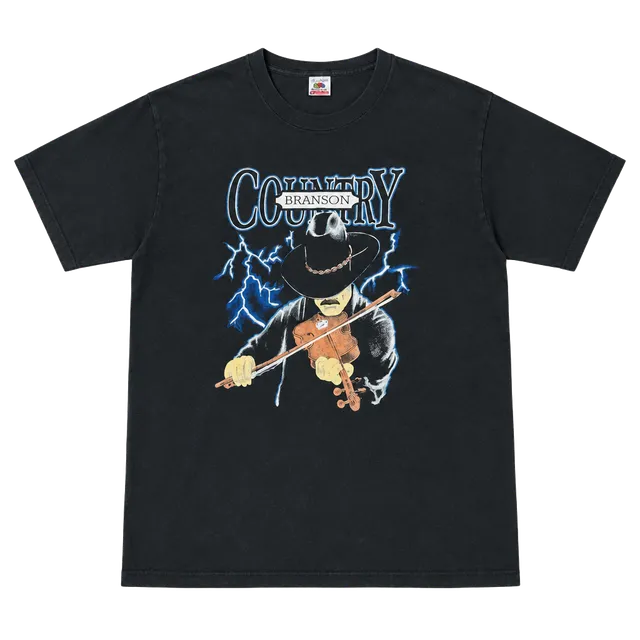 Fruit of the Loom Branson Country Fiddle T-Shirt Size L