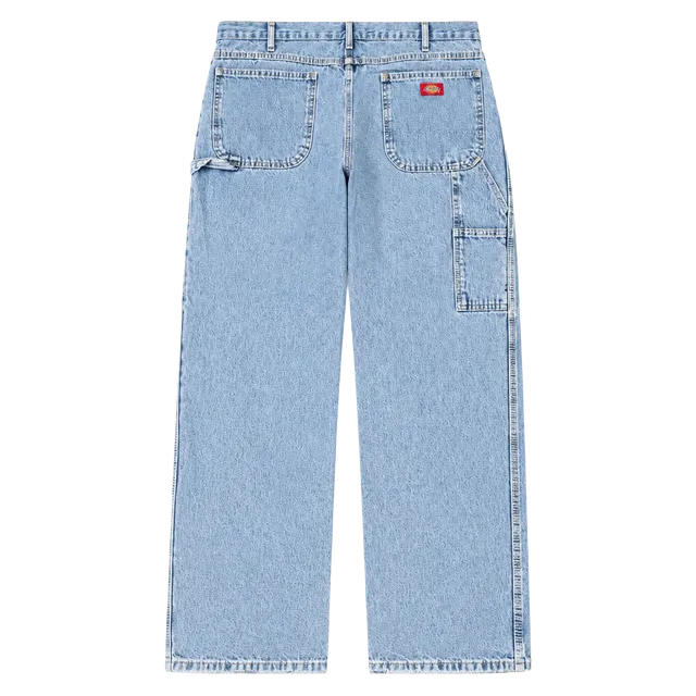Dickies Carpenter Jeans Size 38x32 Light Wash Denim Relaxed Fit