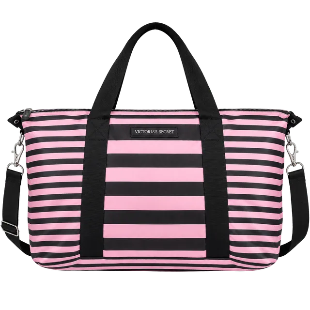 Victoria's Secret Striped Weekender