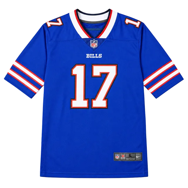 Nike Buffalo Bills Josh Allen #17 Jersey Size L Blue NFL Football