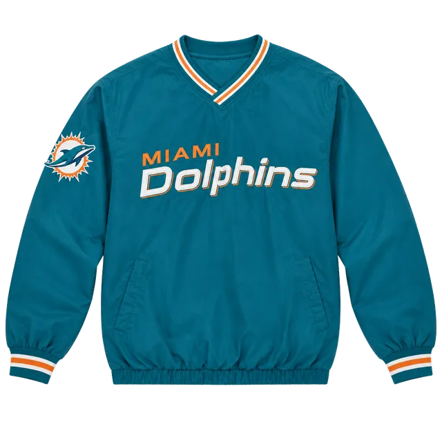 G-III Apparel Group Miami Dolphins Windbreaker Jacket Size XL Pullover