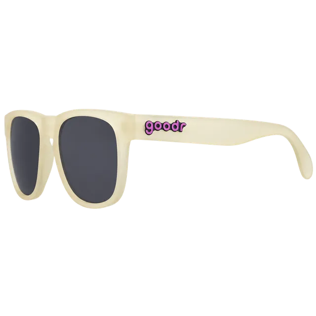 Goodr OG Sunglasses Yellow Frame Polarized Running Sport