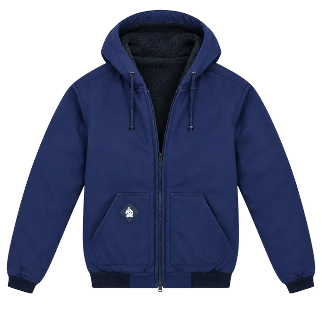 Alaskan Hardgear by Duluth Trading Co. Fleece-Lined Jacket Size L Blue