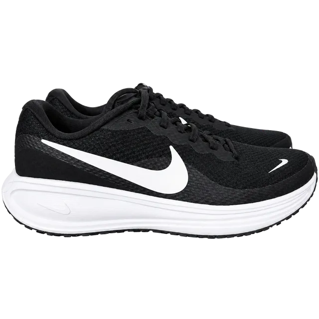 Nike Revolution 8 Size 7 Black White Running Shoes