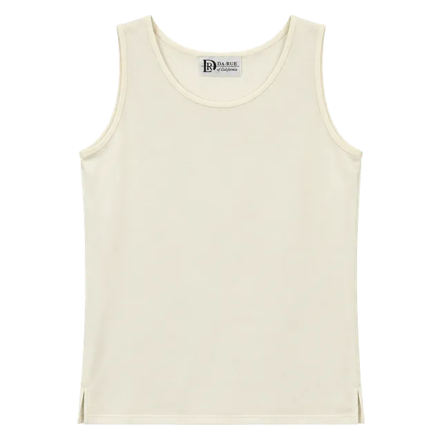 DA-RUE of California Cream Tank Top