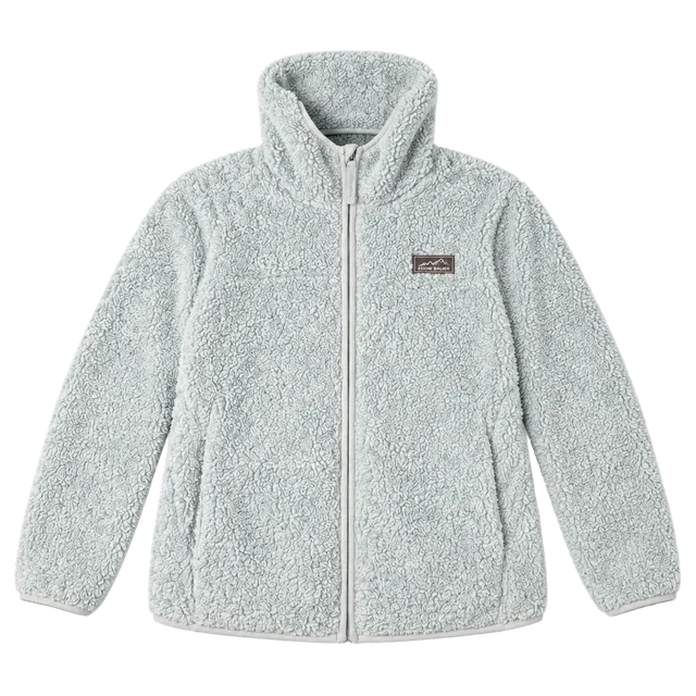 Eddie Bauer Sherpa Fleece Hoodie Size youth  L (14) Light Blue Jacket
