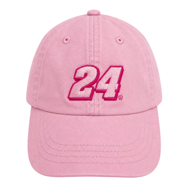 NASCAR Jeff Gordon 24 Pink Cotton Dad Hat Baseball Cap