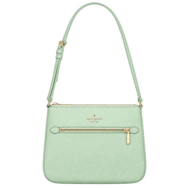 Kate Spade Sadie North South Crossbody Lime Sherbet Leather Mint K7379