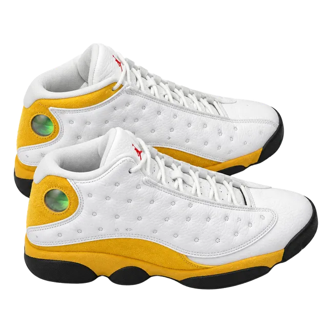 Nike Air Jordan 13 Retro Size 10.5 White Yellow University Gold