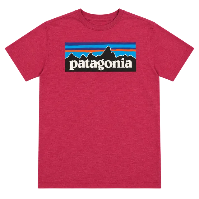 Patagonia T-Shirt Pink Logo Graphic