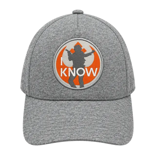 Star Wars I Know Han Solo Gray Baseball Cap Hat