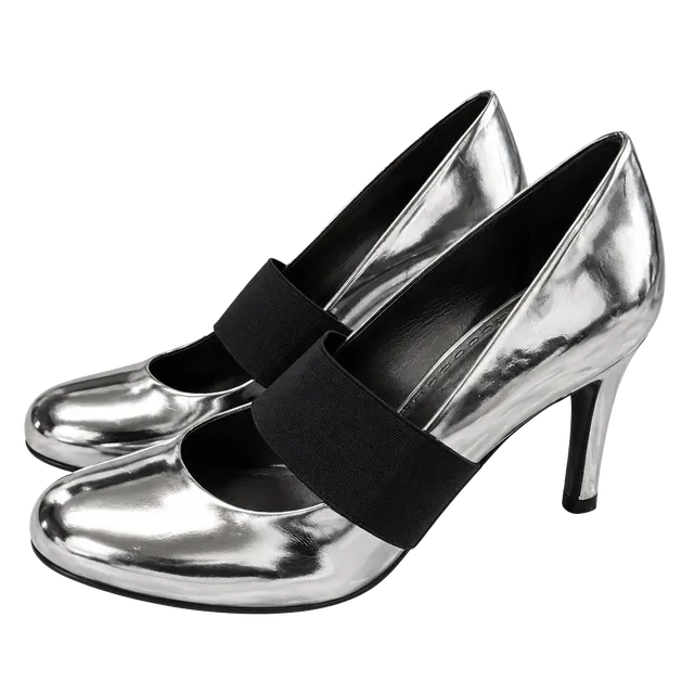 Gianni Bini Heels Size 10M Silver Metallic Stiletto