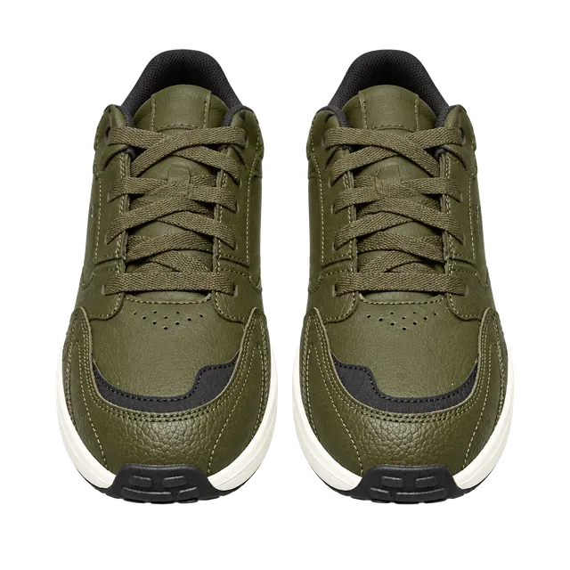 Under Armour Sneakers Size 13 Green Leather Athletic Shoes