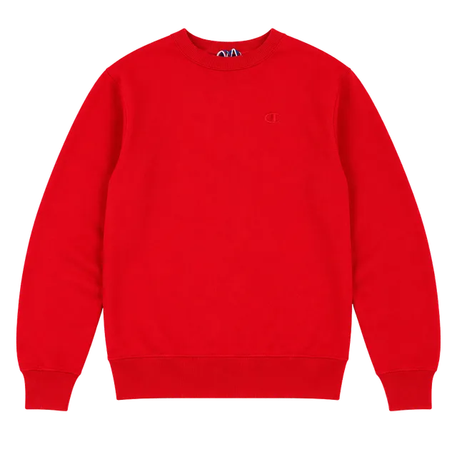 Vintage Champion Crewneck Sweatshirt Red Long Sleeve