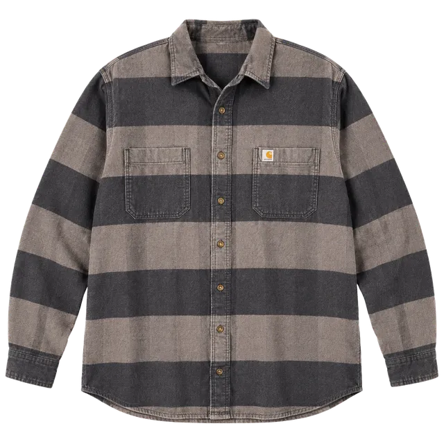 Carhartt Rugged Flex Hamilton Fleece Lined Shirt Jac Size 3XL Tall Plaid
