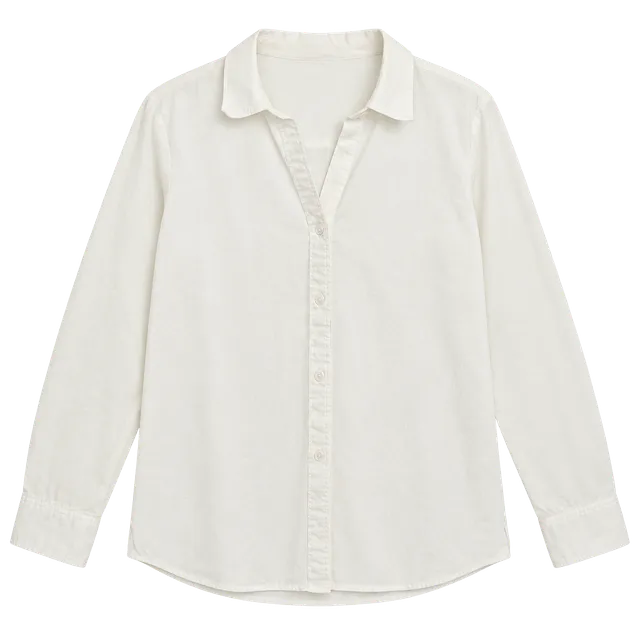 J.Jill Perfect Shirt Size XL White Button-Down Long Sleeve Top