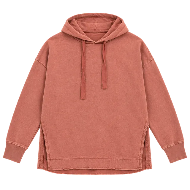 Aerie Hoodie Size L Terracotta Oversized Pullover