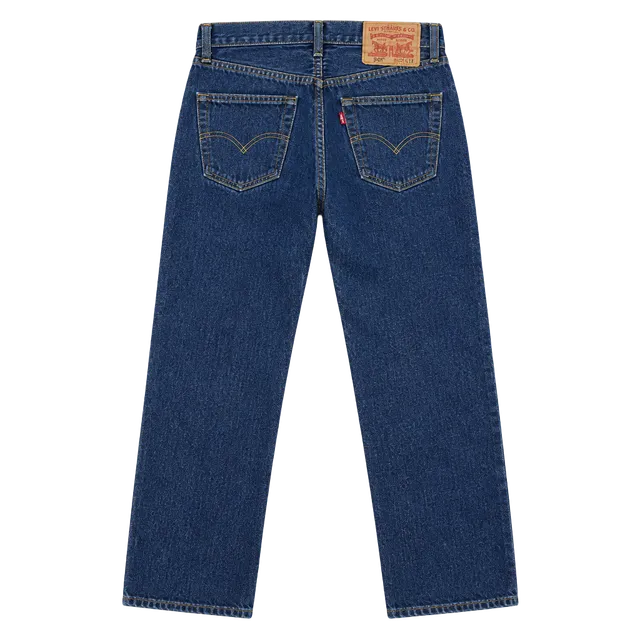 Levi's 501 Straight Leg Jeans 38x32 Blue Denim Pre-Owned
