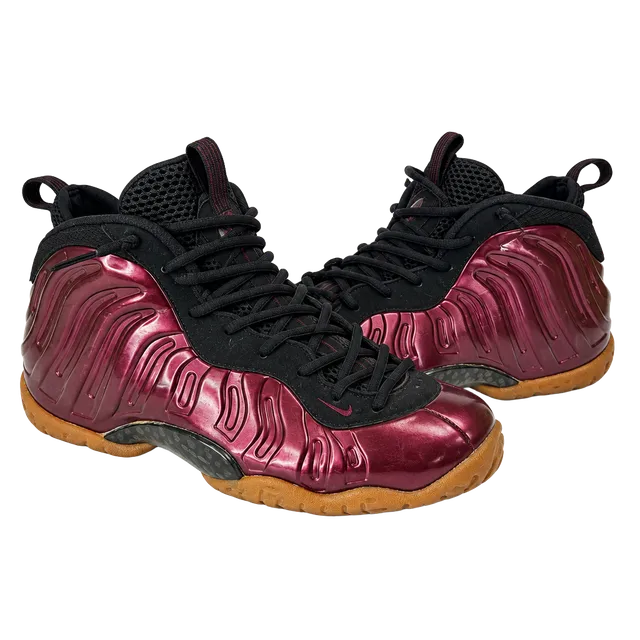 Nike Air Foamposite one maroon gum gs sneakerssize 7Y