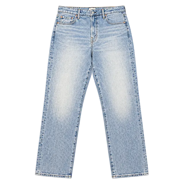AE77 Cigarette Jeans Size 32 Light Wash Denim Straight Leg New