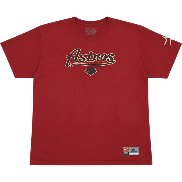 Nike Houston Astros T-Shirt Mens XL Red MLB Baseball Graphic Tee
