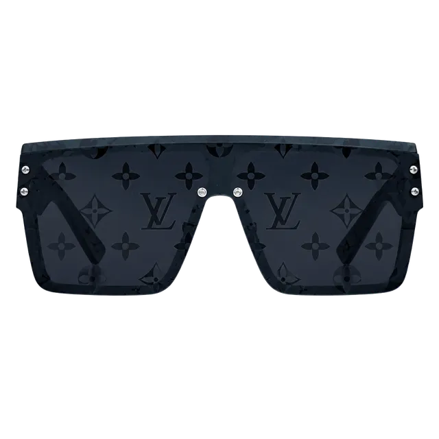 Louis Vuitton Waimea Sunglasses Size 58N Black