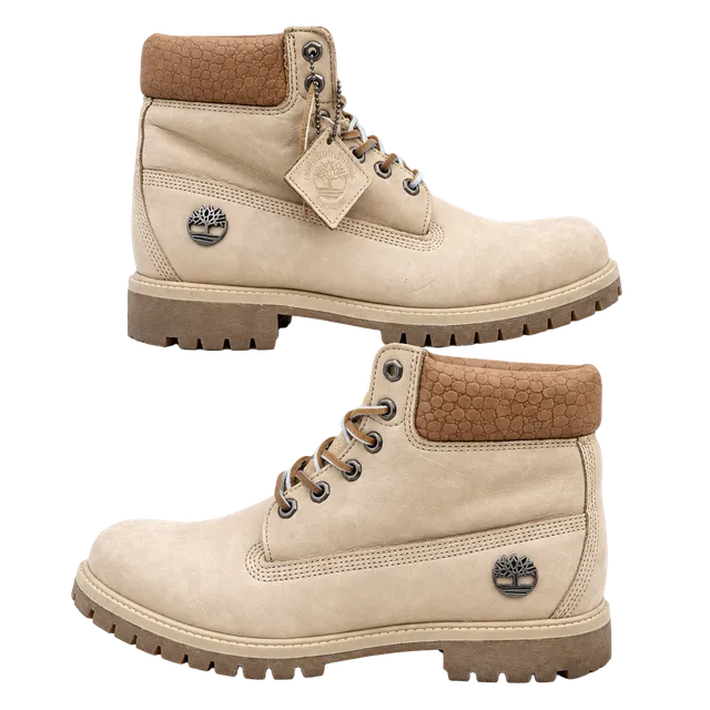 Timberland 6-Inch Premium Boots Size 10 M Wheat Leather
