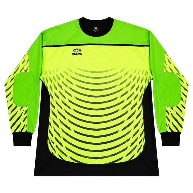 Kelme Goalkeeper Jersey Long Sleeve Neon Green Black L