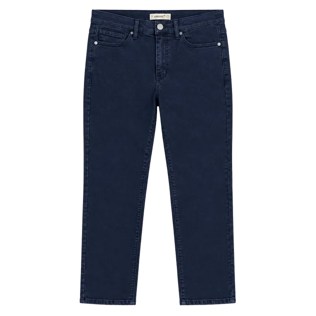BlankNYC High Rise Straight Leg Pant Blue Size 6/28