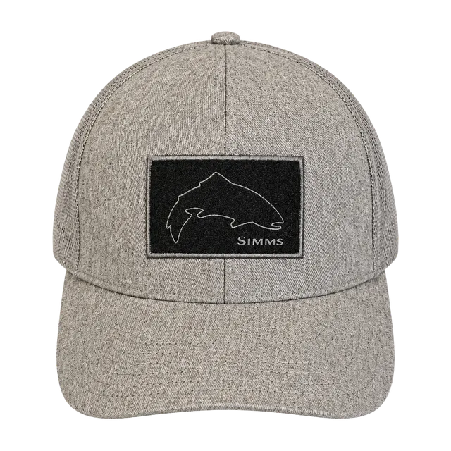 Simms Wader Maker Trucker Hat Heather Grey
