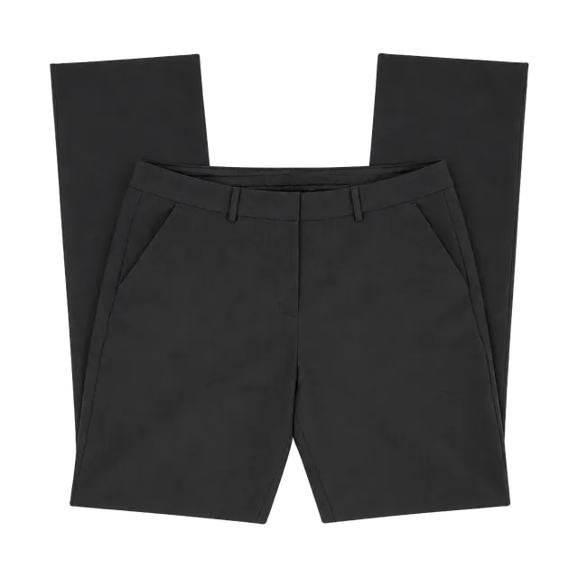 Express Editor Bootcut Dress Pants Black Mid Rise Size 14R Office Workwear