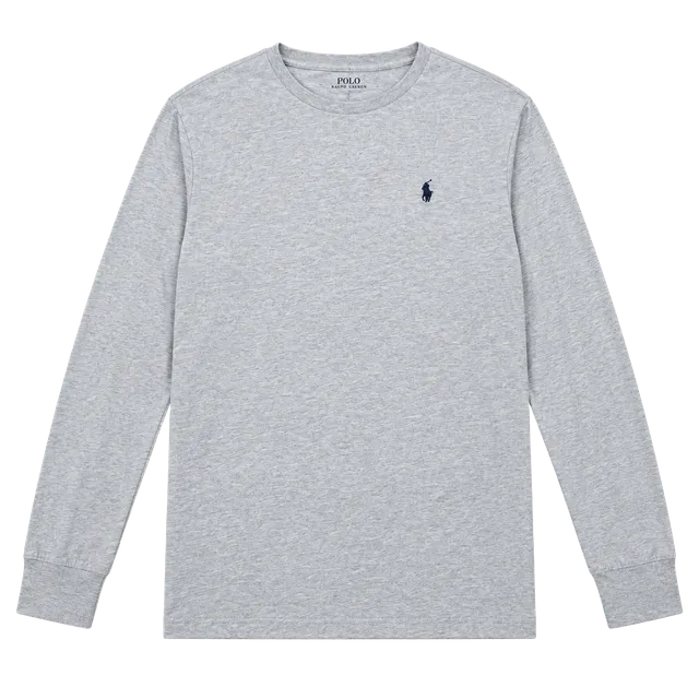 Polo Ralph Lauren Custom Slim Fit Long Sleeve T-Shirt Size L Blue