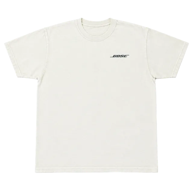 Vintage Fruit of the Loom Bose Big Deal T-Shirt Size XL White Graphic Tee